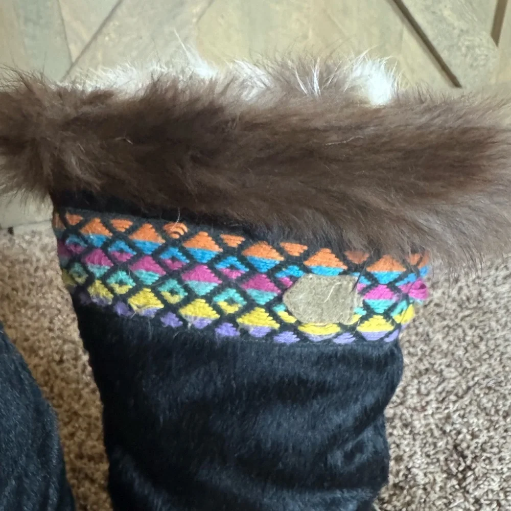 Tecnica Apres ski fur boots with warm lining Size 38 Made in Italy